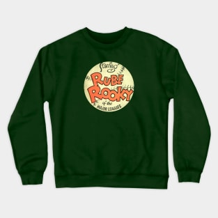 BASEBALL RUBE ROOKY COMICS MAJOR LEAGUES Crewneck Sweatshirt